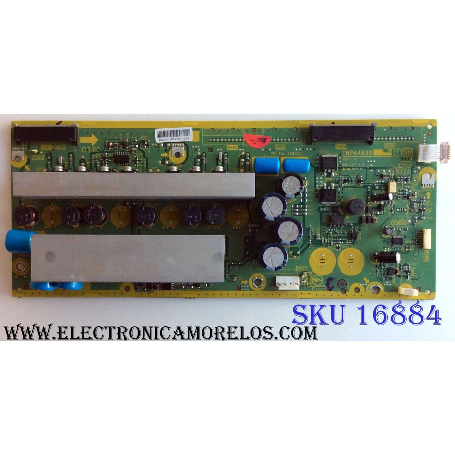 MAIN FUENTE PARA TV INSIGNIA / NUMERO DE PARTE 02-SV253A-C008010 / TP.MS3553.PA582 / 3MS553F0ATA / B17083205-0A00059 / DISPLAY ST2151B01-1 / NS-22D420NA18