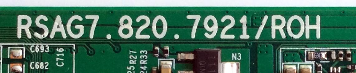 MAIN / HISENSE 222512 / RSAG7.820.7921/ROH / HU65A6100UW / G1752F3 / 3TE65G1752J5 / 222509A / 222512A / 222509 / PANEL HD650S1U51\S1\GM\CKD\ROH / MODELO 65H6E R65G1752 - Imagen 2