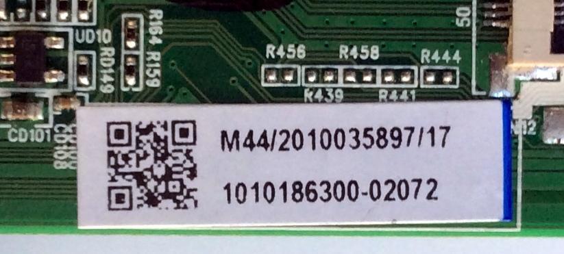 MAIN / HITACHI MS34580-ZC01-01 / 1010186300-02072 / E022M031-I1 / M44/2010035897/17 / PANEL LSC490FN02-W / MODELO 49C61 MT7MD (NOTA IMPORTANTE:CHECAR QUE EL PANEL Y MODELO QUE CORRESPONDA CON SU TV)) - Imagen 4