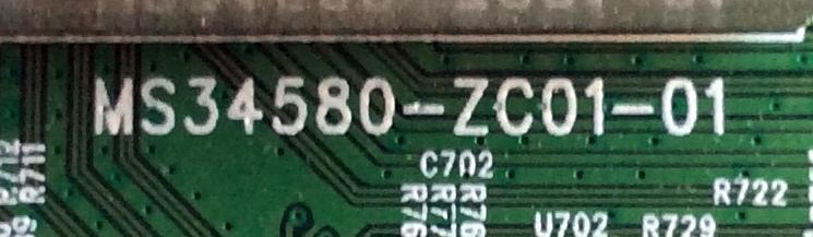 MAIN / HITACHI MS34580-ZC01-01 / 1010186300-02072 / E022M031-I1 / M44/2010035897/17 / PANEL LSC490FN02-W / MODELO 49C61 MT7MD (NOTA IMPORTANTE:CHECAR QUE EL PANEL Y MODELO QUE CORRESPONDA CON SU TV)) - Imagen 3