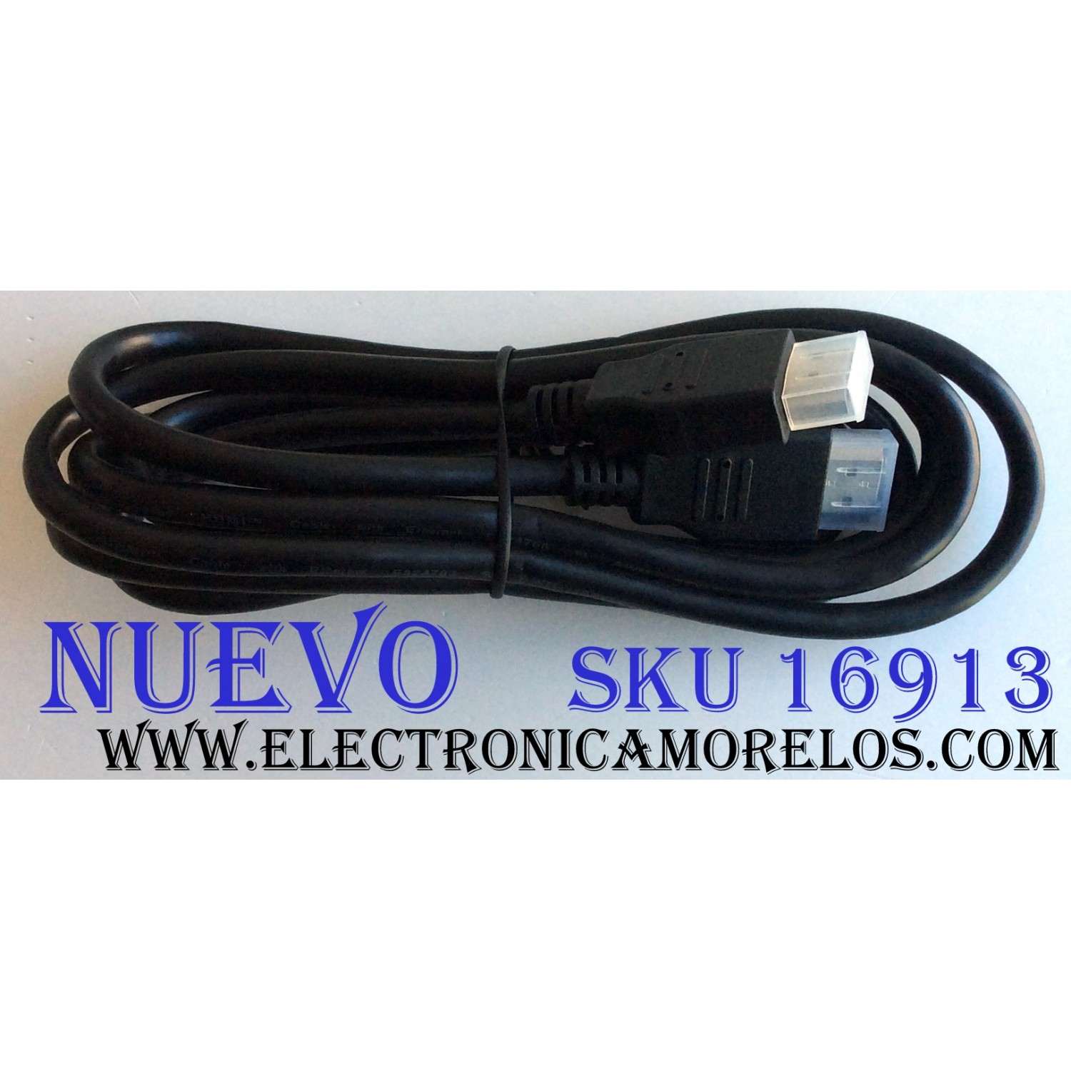 CABLE HDMI DE 8 M. NUMERO DE PARTE / HDMIHS6FTR1-24 / HDTV / CINE EN CASA / VIDEOJUEGOS / REPRODUCTORES DE BLU-RAY Y MÁS / ADMITE VELOCIDADES DE TRANSFERENCIA DE 10.2 GBPS / ADMITE RESOLUCIÓN: 480P / 720P / 1080I / 1080P / TRUE-HD Y DTS-HD V 1.3