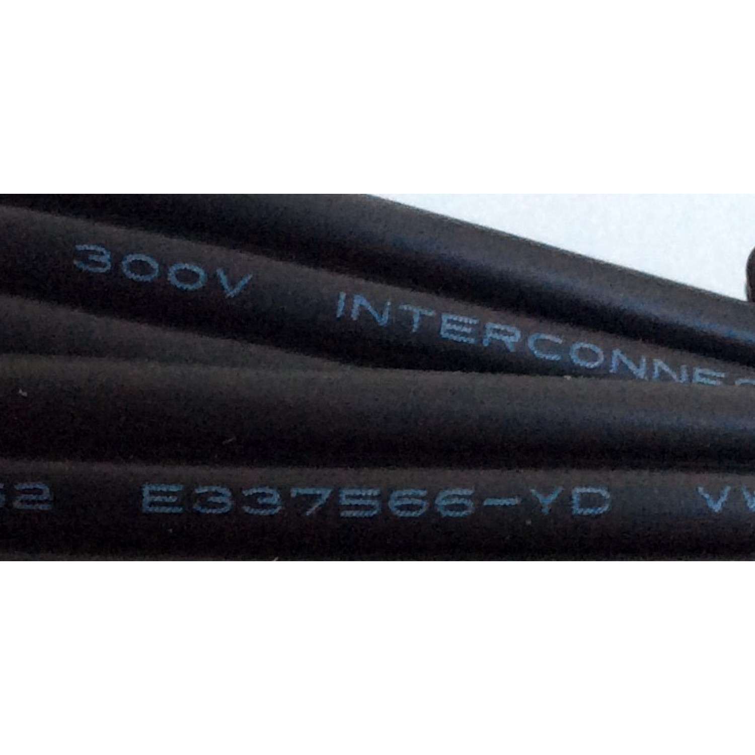 CABLE RCA / COMPONENT6FT / AWM 2562 E337566-YD VW-1 80°C 300V INTERCONNECT PRODUCTS LTD - Imagen 2