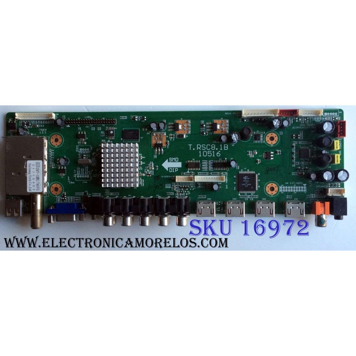 MAIN / RCA RE01TC81XLNA1-C1 / T.RSC8.1B / 10516 / RE01TC81XLNA1 / 20110226173602 12V / PANEL HV320WXC-100 / MODELO 32LA30RQD 1K18-32A30RD-C1