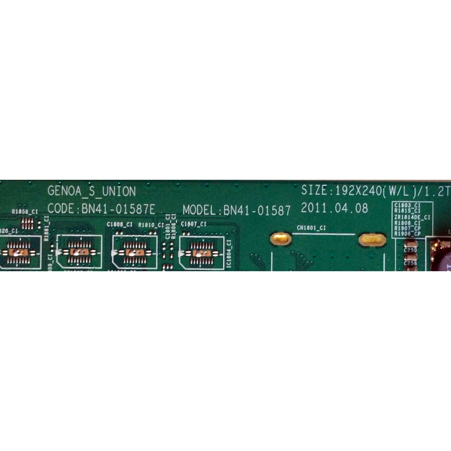 MAIN PARA TV SAMSUNG / NUMERO DE PARTE BN94-05038D / BN41-01587E / BN97-06022A / BN9405038D / SUSTITUTAS 05113U / 05113Y / 05113J / 05113K / 05113S / 05113T / 05038G / PANEL LTJ550HJ05-C / MODELOS UN55D6050 / UN55D6000 / MAS SUSTITUTAS EN DESCRIPCIÓN - Imagen 4