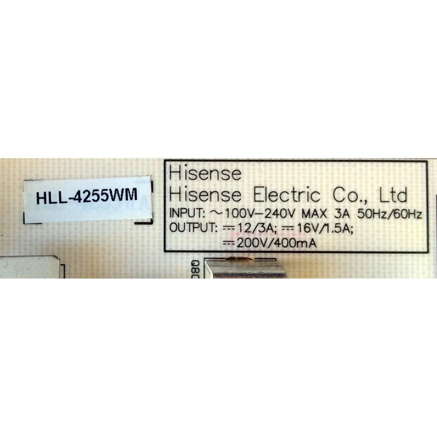 FUENTE DE PODER / INSIGNIA 212246 / RSAG7.820.6389/ROH / HLL-4255WM / CQC13134095636 / E166702 / PANEL HD490K3F81-L1\S0\BBY\GM\ROH 218273 / MODELO NS-49DR420NA18 - Imagen 3