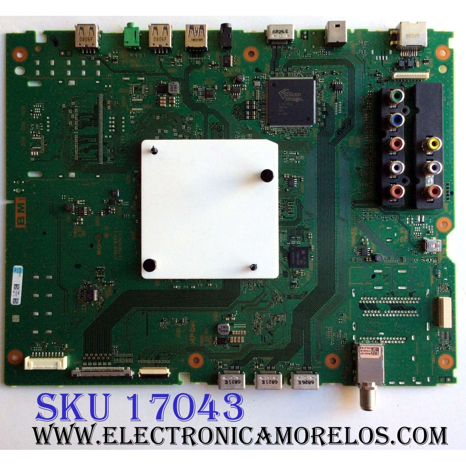 MAIN ORIGINAL PARA TV SONY / NUMERO DE PARTE A-2094-419-A / A2094331A 158 / A2094331A / 1-980-833-11 / 173612611 / PANEL YD6S550STD01 / DISPLAY LSY550FW01-002 / MODELO XBR-55X930D