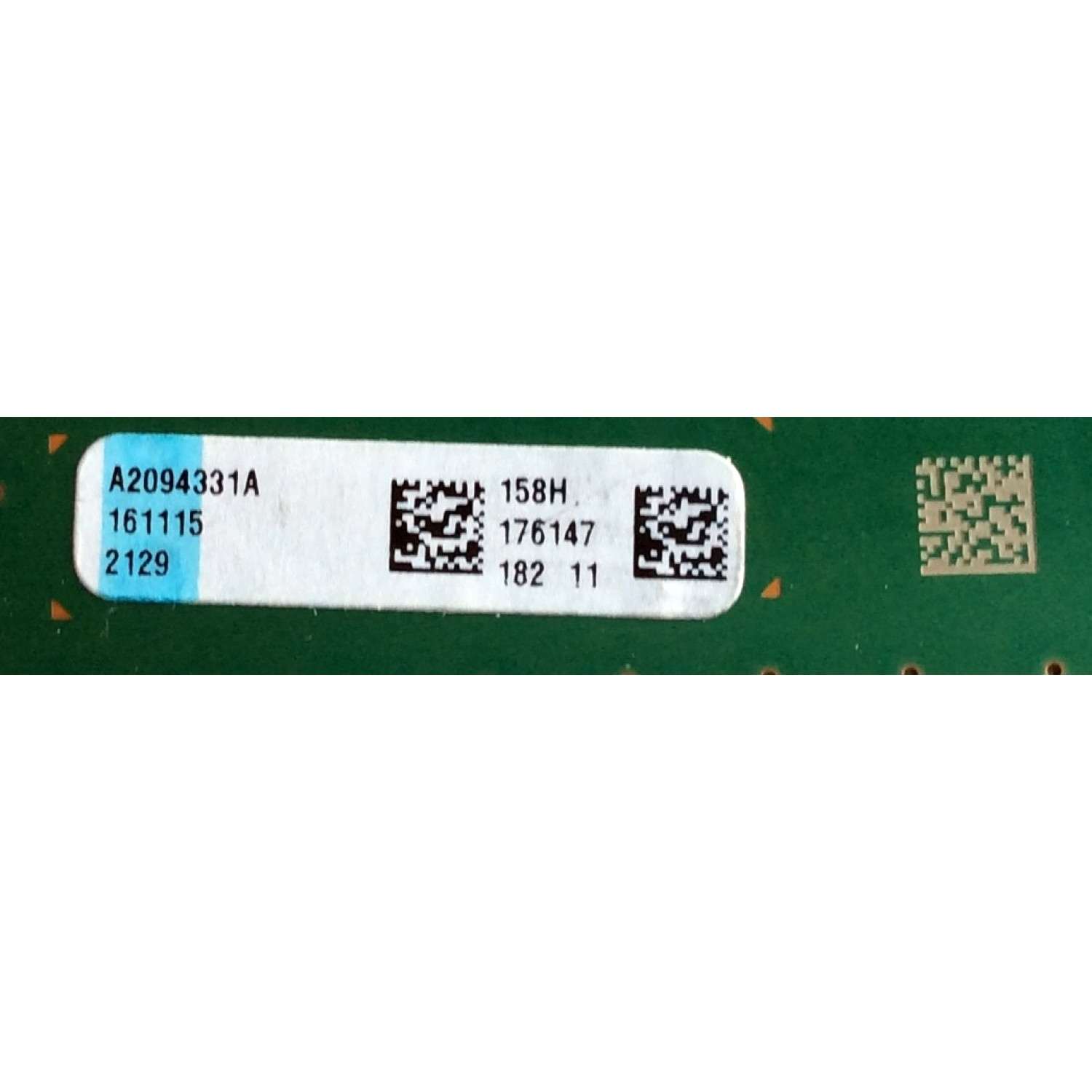 MAIN ORIGINAL PARA TV SONY / NUMERO DE PARTE A-2094-419-A / A2094331A 158 / A2094331A / 1-980-833-11 / 173612611 / PANEL YD6S550STD01 / DISPLAY LSY550FW01-002 / MODELO XBR-55X930D - Imagen 2