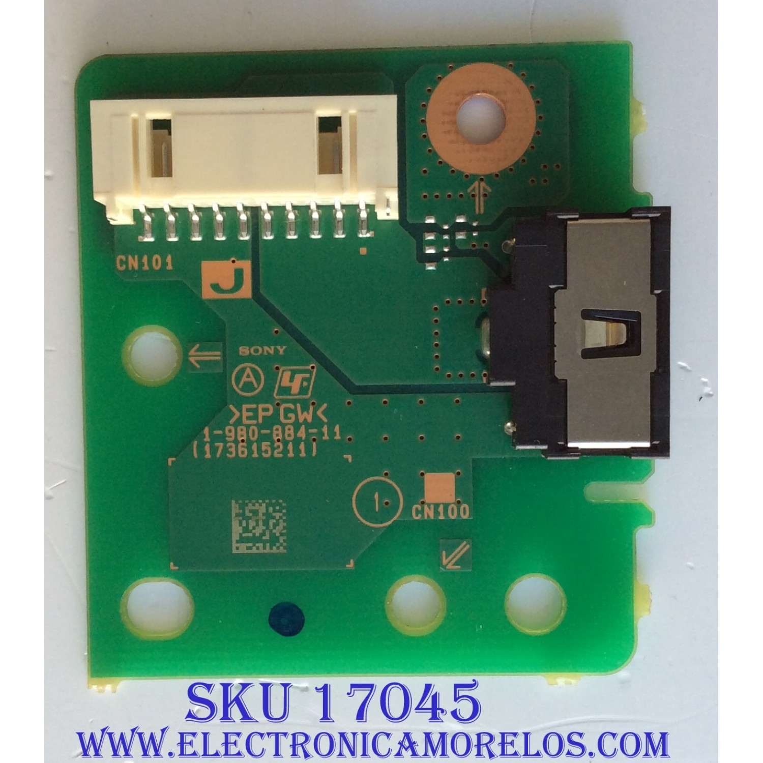 CONNECTOR J / SONY A-2103-314-A / A2103314A / 1-980-884-11 / 173615211 / PANEL YD6S550STD01 / MODELOS XBR-55X930D / XBR-65X935D / XBR-65X930D / XBR-65X937D