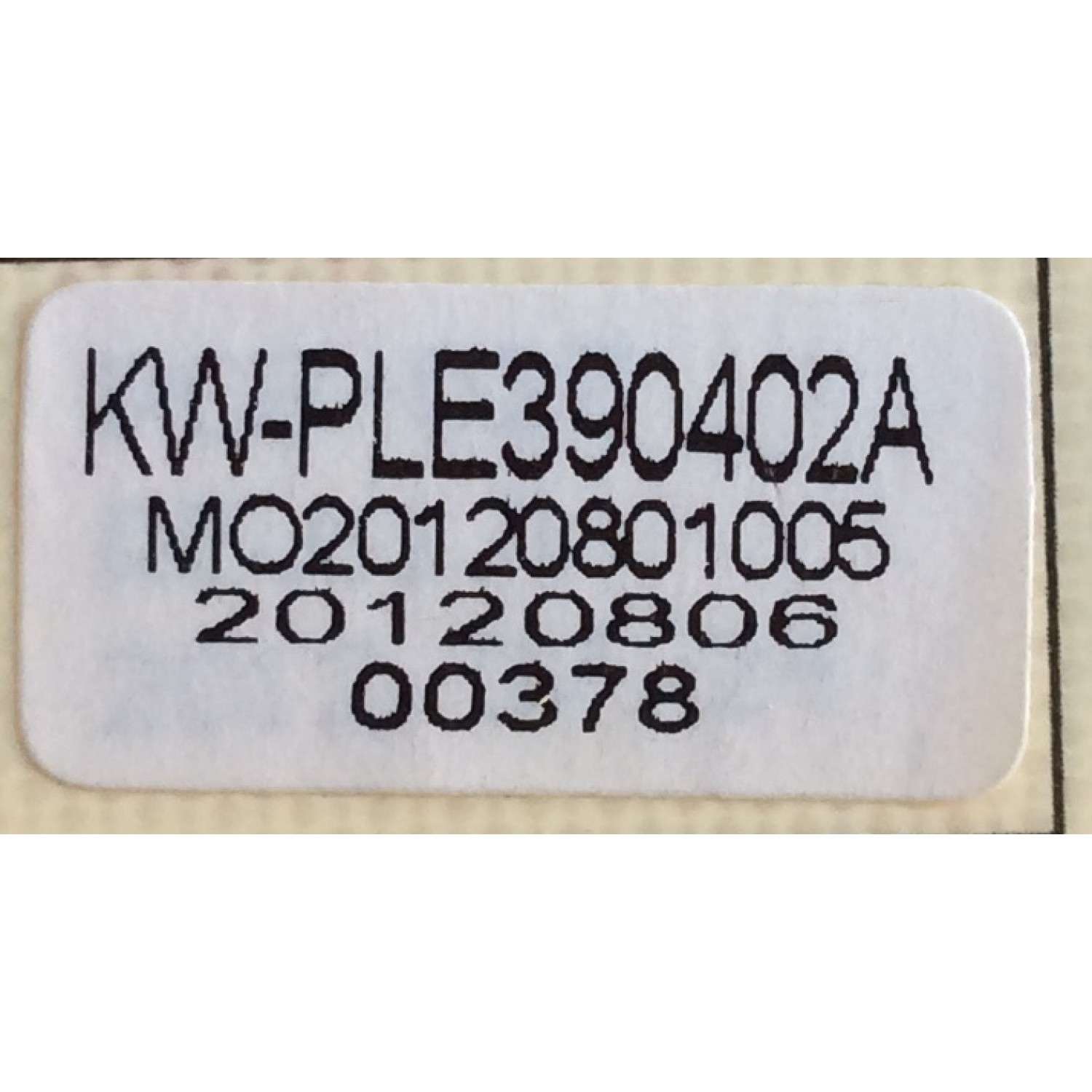 FUENTE DE PODER / AFFINITY KW-PLE390402A / E150742 / PANEL V390HJ1-P01 REV.C1 / MODELO LE3951 - Imagen 2