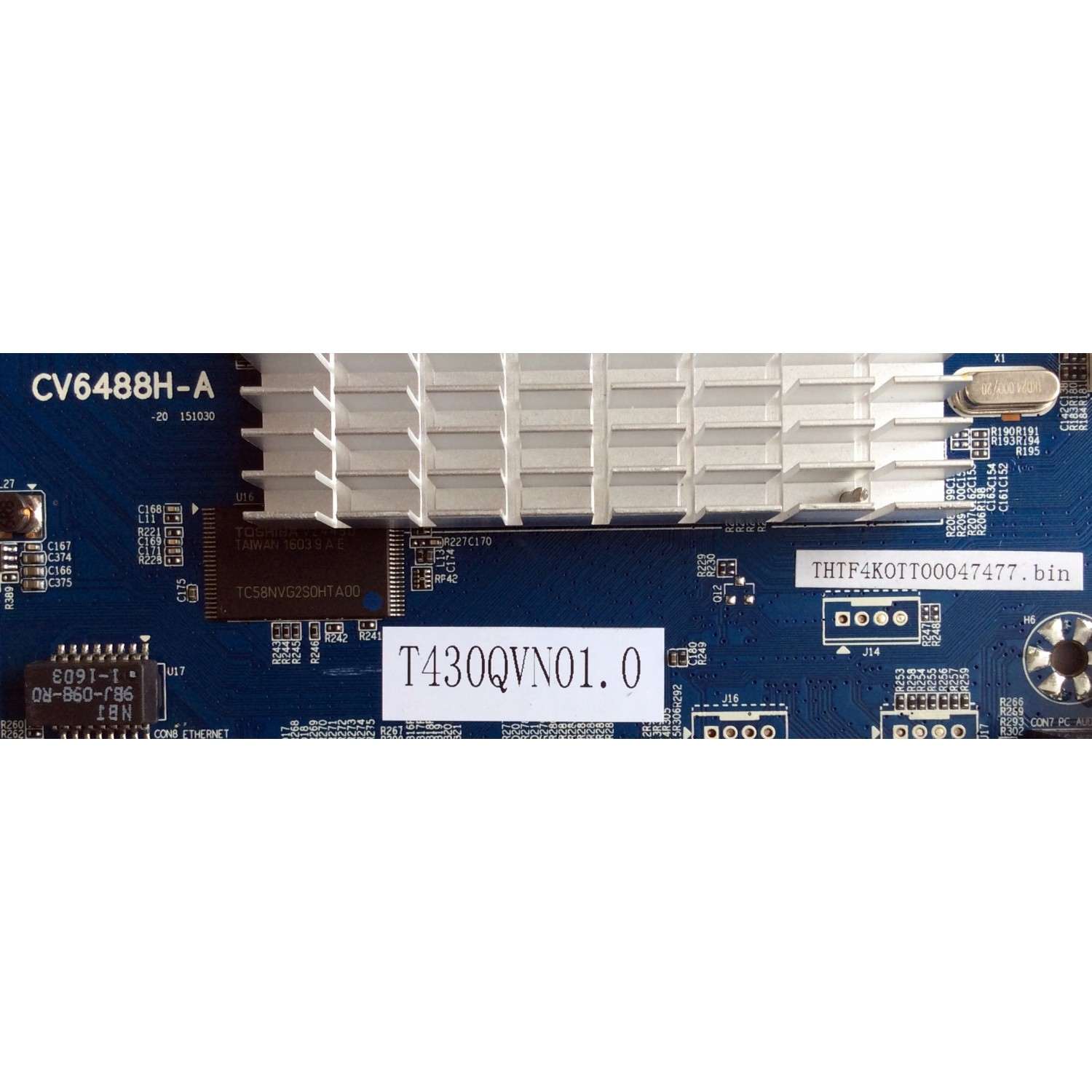 MAIN / WESTINGHOUSE 65H0726 / CV6488H-A / 10008208 / 21005007 / PANEL T430QVN01.0 / MODELO WD43UB4530 TW-06401-A043D - Imagen 2