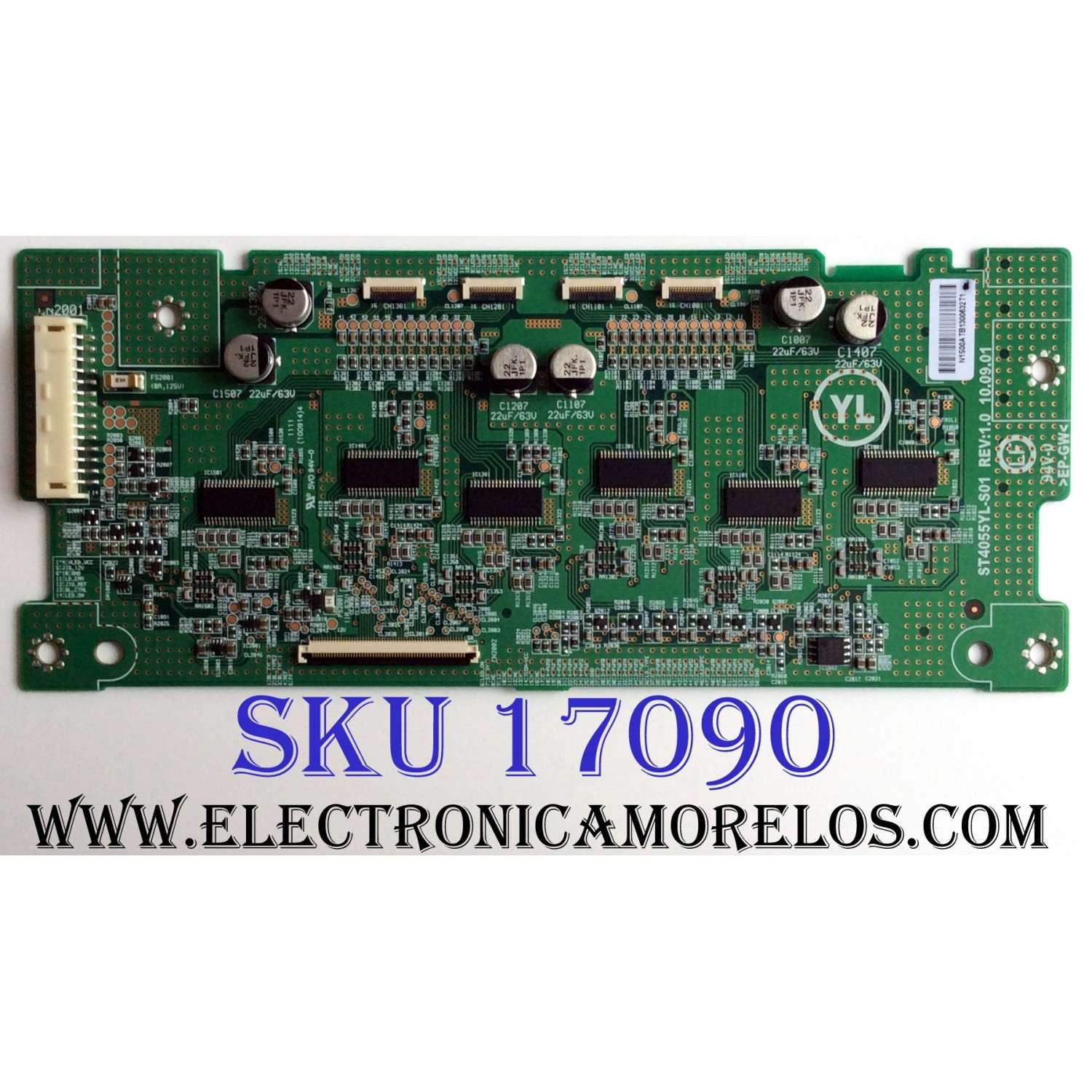 LED DRIVER YL / SONY ST4055YL-S01 / ST4055YL-S01 REV:1.0 / N1S00ATB1300632T1 / PANEL FDHY600LT01 / MODELOS KDL-46NX720 / KDL-60NX720