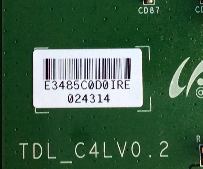 T-CON / SONY LJ94-03485C / TDL_C4LV0.2 / 3485C / E88441 / 503-2 / PANEL LTY460HJ02-001 / MODELOS KDL-46EX700 / KDL-46EX701 - Imagen 2