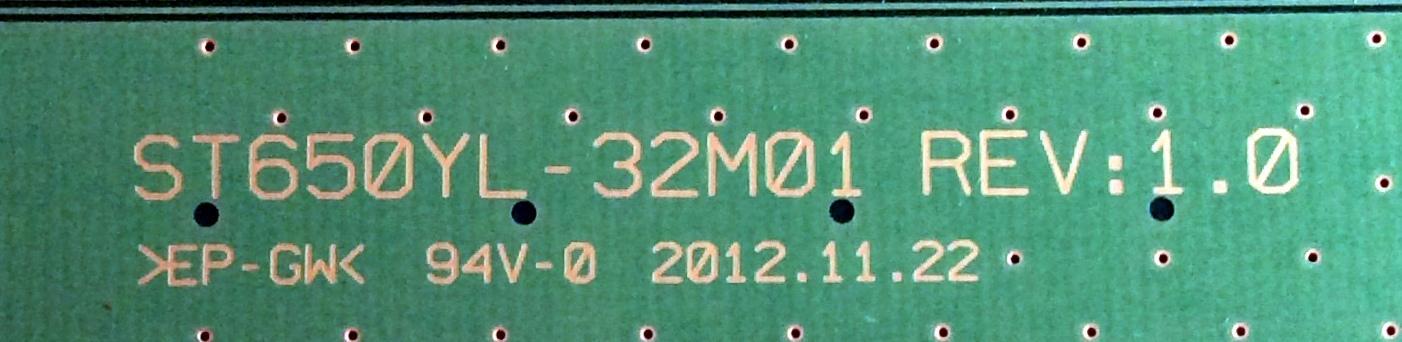 LED DRIVER / SONY ST650YL-32M01 / YLV652TD / ST650YL-32M01 REV:1.0 / YLV652TD2901323T1 / PANEL SYV6531 / MODELOS XBR-65X850A / XBR-65X900A - Imagen 2