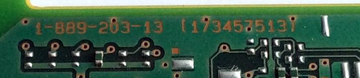TARJETA TUNER  DIGITAL PARA CANALES Y  A/V / SONY 4K 3D A-1978-738-B / A1978738B / A1978738B 255B / 1-889-203-13 / 173457513 / S100004BS2031-18 / PANEL YD4S790LTG01 / MODELO XBR-79X900B - Imagen 2