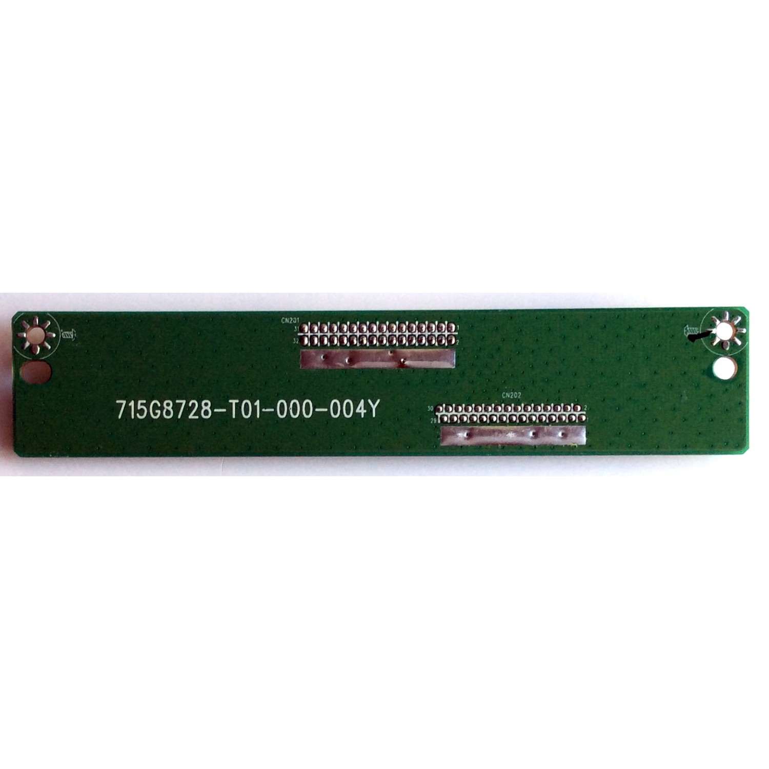 T-CON / INTERFACE / VIZIO 715G8728-T01-000-004Y / E342828 / PANEL TPT315B5-AN10.S REV:SH02A / MODELO D32HN-E1 LTTEVMAS - Imagen 2