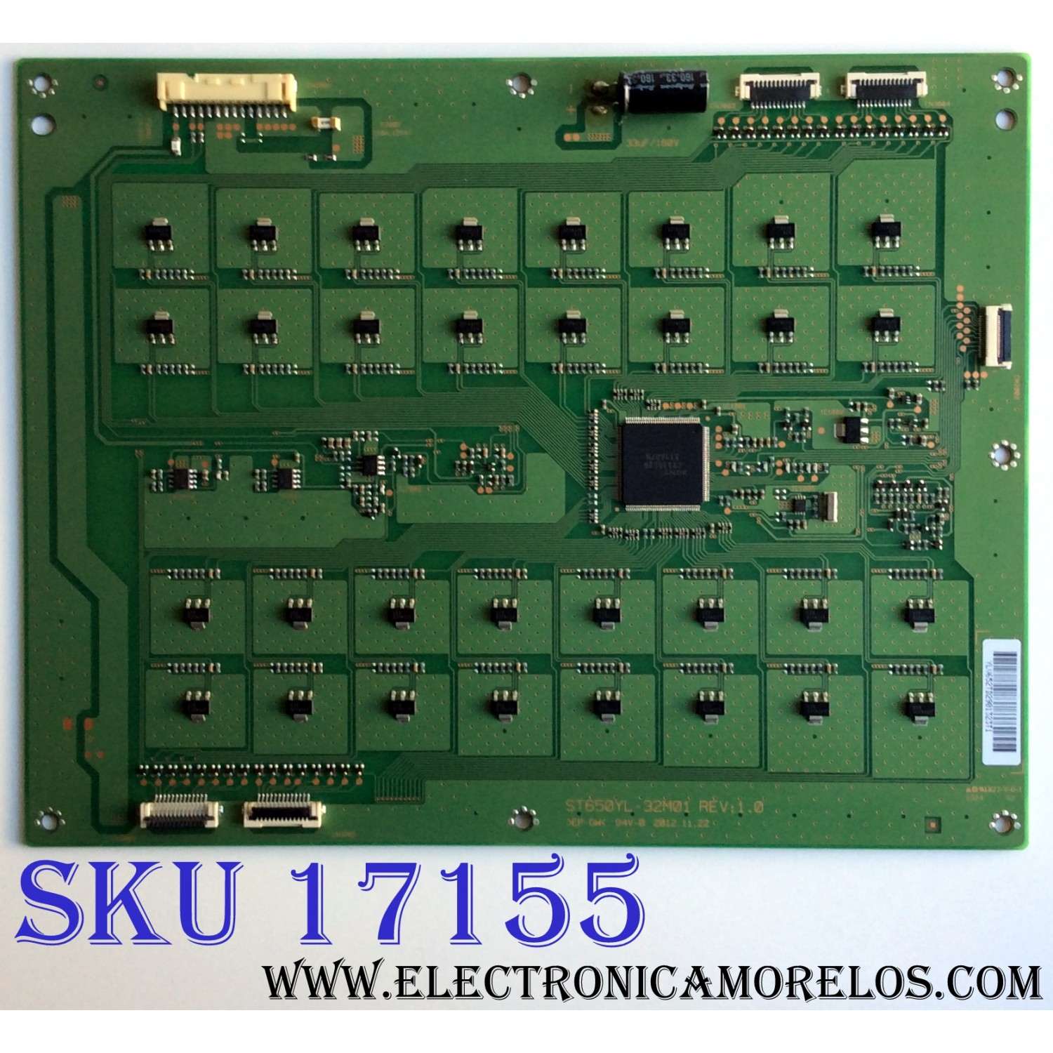 LED DRIVER / SONY ST650YL-32M01 / YLV652TD / ST650YL-32M01 REV:1.0 / YLV652TD2901323T1 / PANEL SYV6531 / MODELOS XBR-65X850A / XBR-65X900A