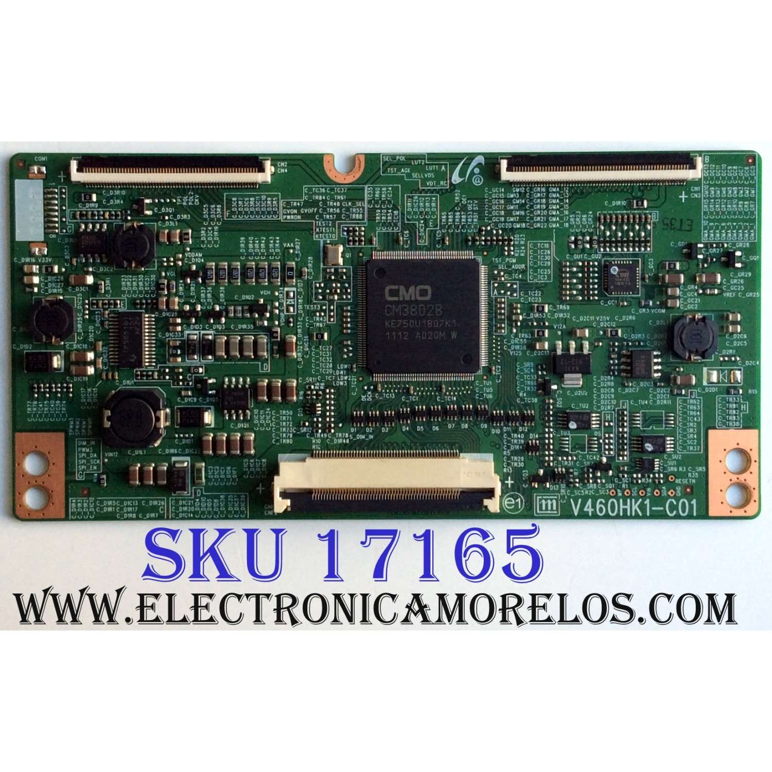 T-CON / SAMSUNG 35-D060329 / V460HK1-C01 / E88441 / PANEL LD460CGC-C3 / MODELO UN46D6000SFXZA CN03