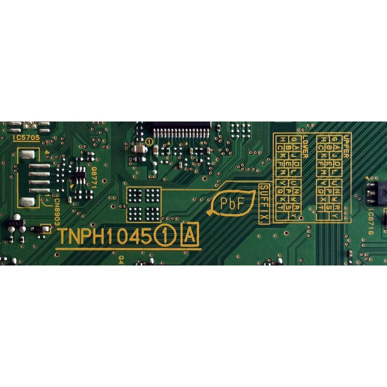 MAIN / PANSASONIC TXN / A1UJUUS / TNPH1045UA / TXN/A1UJUUS / TNPH1045 / PANEL MC127FJ6A21 / MODELO TC-P50ST60 - Imagen 3