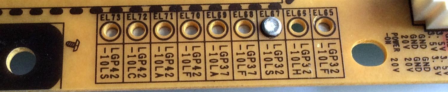 FUENTE / BACKLIGHT / LG EAY60869106 / EAX61124201 / 60869106 / LGP32-10LS / EAX61124201/14 / PARTES SUSTITUTAS EAY60869102 / EAY60869402 / EAY60869303 / PANEL LK315D3LA57 / MODELO 32LD550-UB CUSMLH - Imagen 3