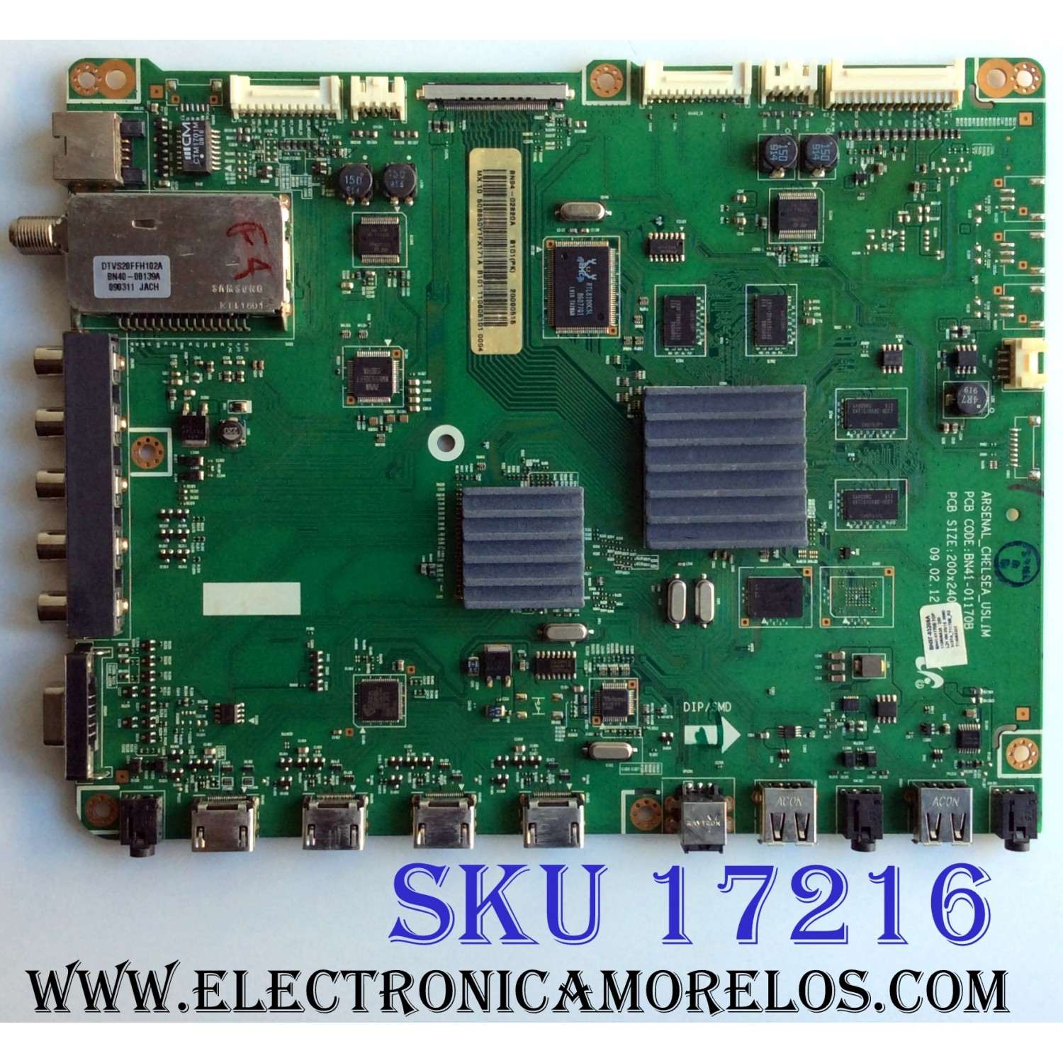 MAIN / SAMSUNG BN94-02820A / BN41-01170B / BN97-03209A / PARTE SUSTITUTA BN94-02820B / PANEL S50FH-YB04 / MODELOS PN50B850Y1FXZA / PN50B850Y1FXZA SJ03
