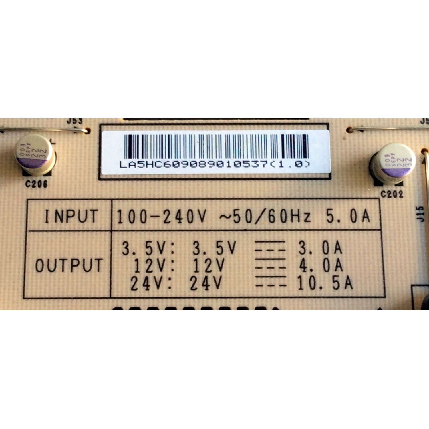 FUENTE DE PODER / LG EAY60908901 / 60908901 / 3PCGC10009A-R / PSLK-L903A / PANEL LE85M55T240V5 / MODELOS 55LE5400-UC / 55LE8500-UA AUSWLJR / 55LE8500-UA AUSWLUR / 55LX9500-UA AUSWLJR / 65LW6500-UA AUSDLUR - Imagen 2