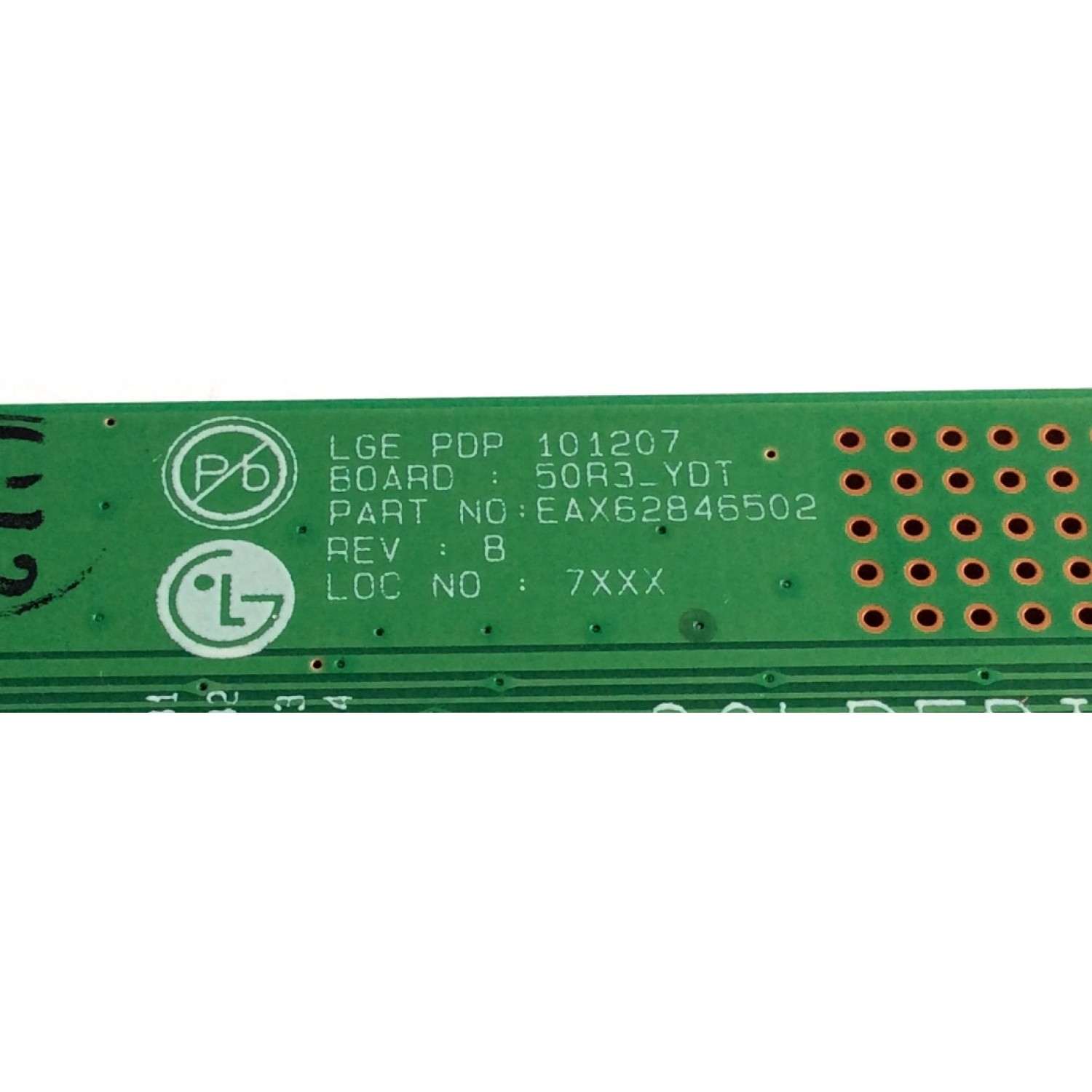 BUFFER YDRVTP / LG EBR69839104 / EAX62846502 / 50R3_YDT / PANEL PDP50R30111 / MODELOS Z50PV220-UA AUSZZUR / 50PV450-UA AUSZLHR / 50PV450C-UA AUSZLHR / 50PV490-UC AUSZLJR / 50PZ550-UA AUSZLUR / 50PZ750-UG AUSZLJR / 50PZ950-UA AUSZLJR / 50PZ750S-ZA - Imagen 2