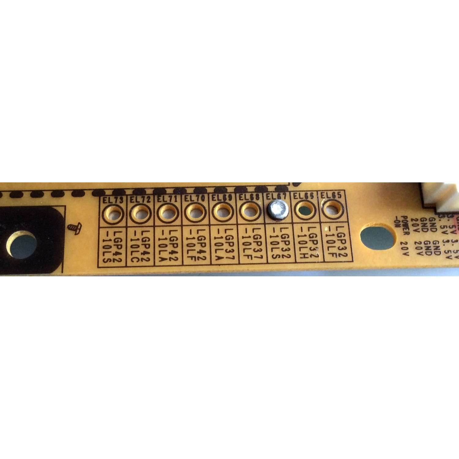 FUENTE / BACKLIGHT / LG EAY60869106 / EAX61124201 / 60869106 / LGP32-10LS / EAX61124201/14 / PARTES SUSTITUTAS EAY60869102 / EAY60869402 / EAY60869303 / PANEL LK315D3LA57 / MODELO 32LD550-UB CUSMLH - Imagen 3