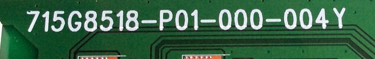 LED DRIVER / VIZIO LNTVGT398XAH6 / 715G8518-P01-000-004Y / E342828 / MODELOS E75-E1 LTMAGRAT / E75-E1 - Imagen 2