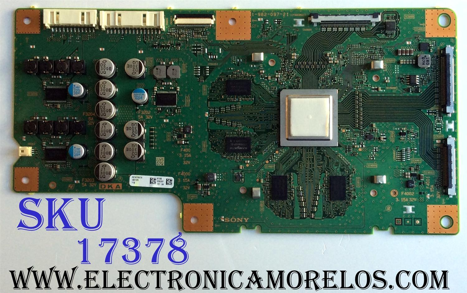 LED DRIVER / SONY A-2167-837-A / 1-982-097-21 / A2167837A 678B / 173663521 / PANEL LC550AQP (GK)(A5) / MODELOS XBR-55A1E / XBR55A1E / XBR-65A1E / XBR65A1E /  XBR-77A1E / XBR77A1E