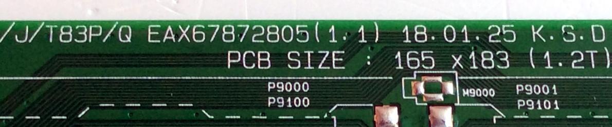 MAIN / LG EBT65278002 / EAX67872805(1.1) / EAX67872805 / PANEL NC500DQE-VXGX3 / MODELOS 50UK6300PUE BUSJLOR / 50UK6300PUE - Imagen 3