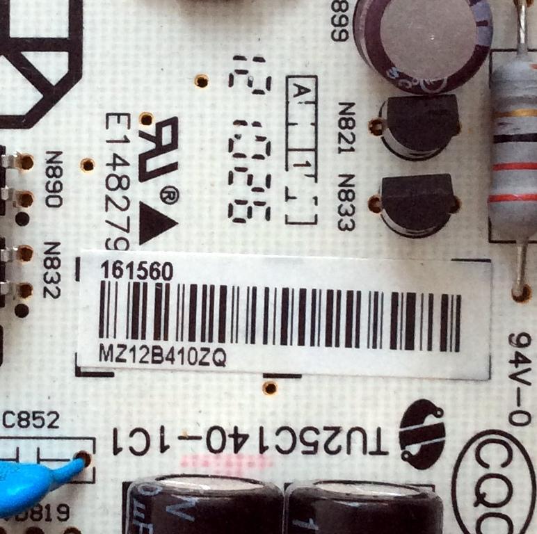 FUENTE DE PODER / INSIGNIA 161560 / RSAG7.820.5024\ROH / TU25C140-1C1 / HLL-4046WH / E148279 / PANEL HE420FF-B57(3000)\PW1 / MODELO NS-42E480A13 - Imagen 2