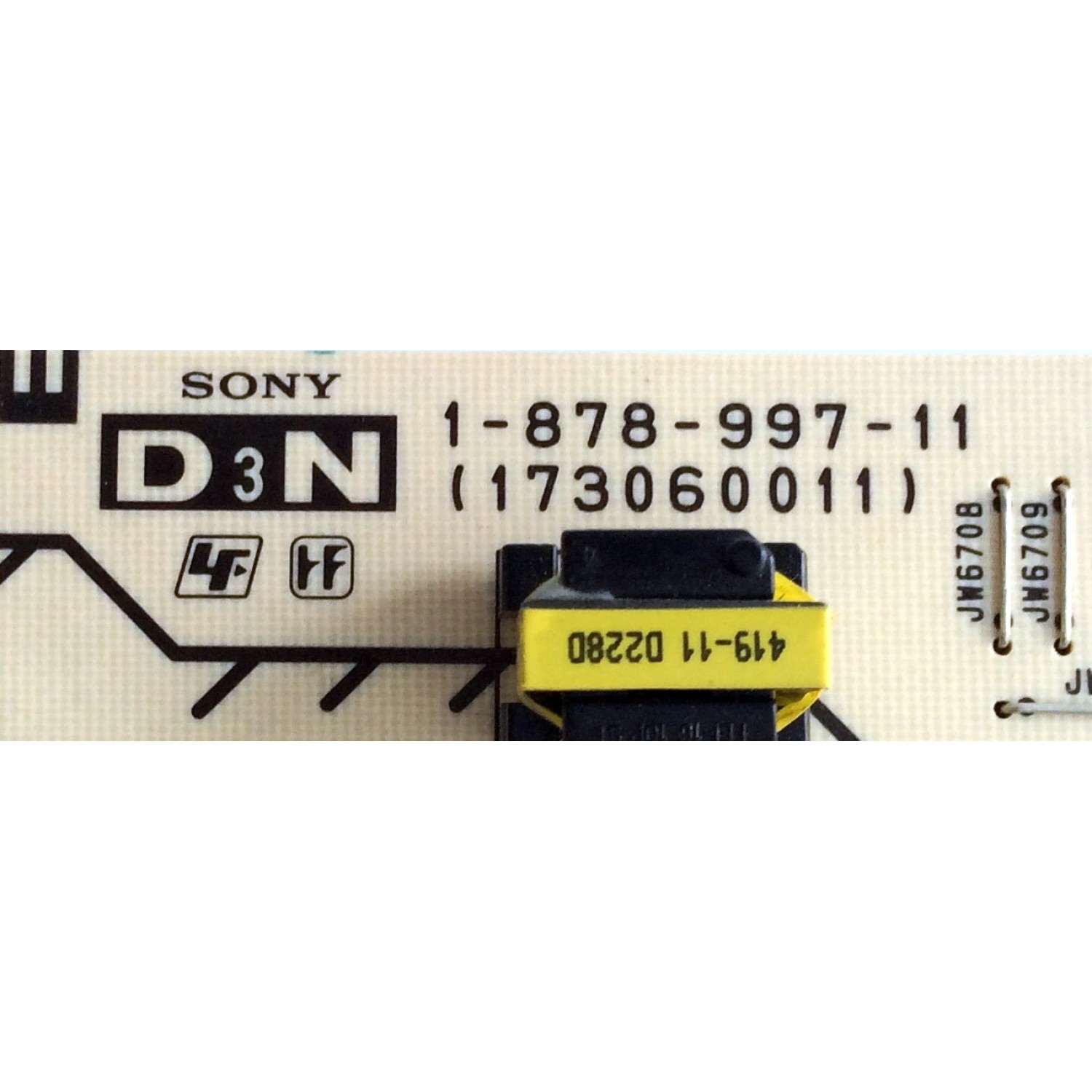 TARJETA D3N / SONY A-1663-192-B / A1663192B / M1663192B / 1-878-997-11 / 173060011 / PANEL LTY520HE11 / MODELOS KDL-52W5100 / KDL-52XBR9 / KDL-52VL150 / KDL-52Z5100 - Imagen 2