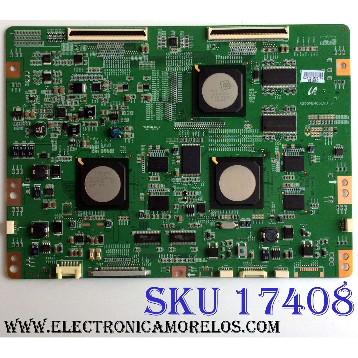 T-CON / MITSUBISHI LJ94-03575E / 3575E / A200MB4C6LV0.3 / PANEL LTA460HQ02-001 / MODELO LT-46265