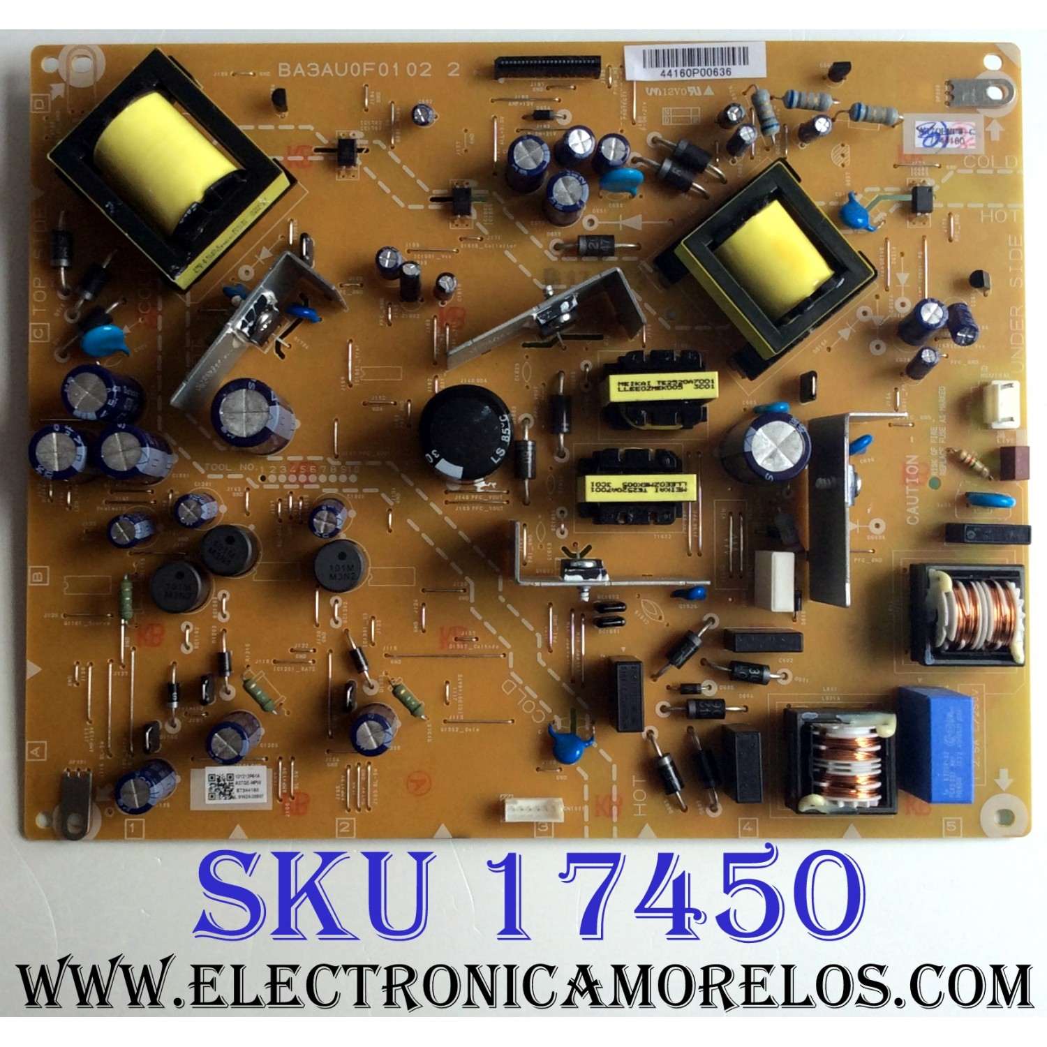 FUENTE DE PODER / PHILIPS A37QEMPW / A37QE-MPW / BA3AU0F0102 2