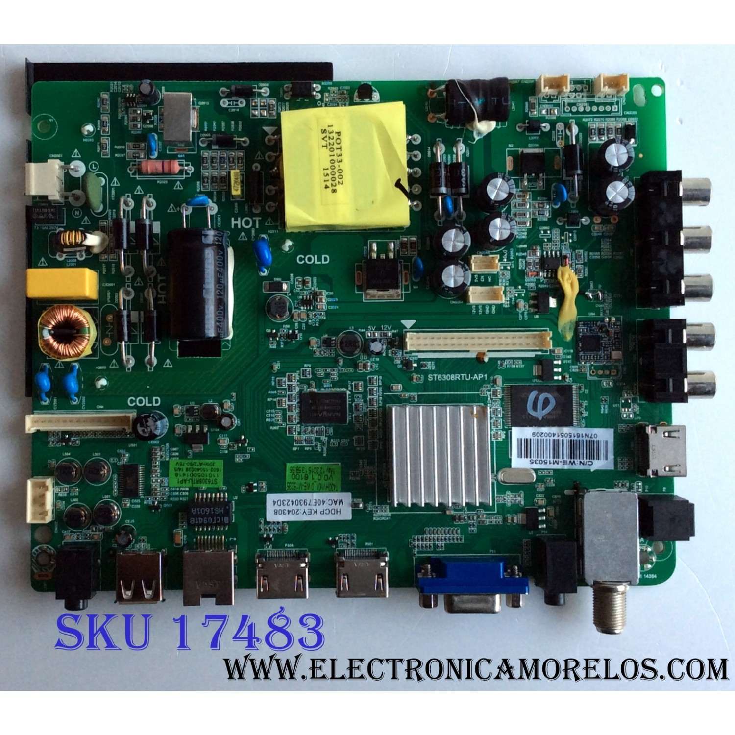 MAIN / FUENTE (COMBO) / WESTINGHOUSE WE-M15035 / WE-M15035-1 / ST6308RTU-AP1 / 110105001418 / 204308 / 40E7930423D4 / T430HVN01_0 WE-M15035 / 890-M00-07N16 / 1602-15040038 / PANEL T430HVN01.2 / MODELO WD43FC2380 TW-01801-A043A