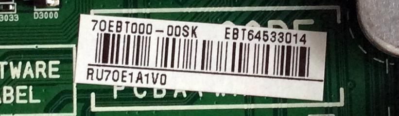 MAIN PARA TV LG 4K·UHD SMART TV / NUMERO DE PARTE EBT64533014 / EAX67146203 / 64533014 / EAX67146203(1.1) / PANEL NC490DGG-AAFXF / MODELO 49UJ6300-UA / 49UJ6300-UA.BUS4LOR - Imagen 3