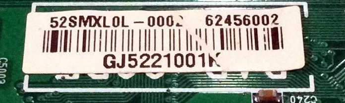 MAIN / LG EBU62456002 / EAX65398004(1.1) / EAX65398004 / 62456002 / PANEL NC390DUN VXBP3 / MODELOS 43UJ6300-UA BUSYLJM / 43UJ6300 - Imagen 3
