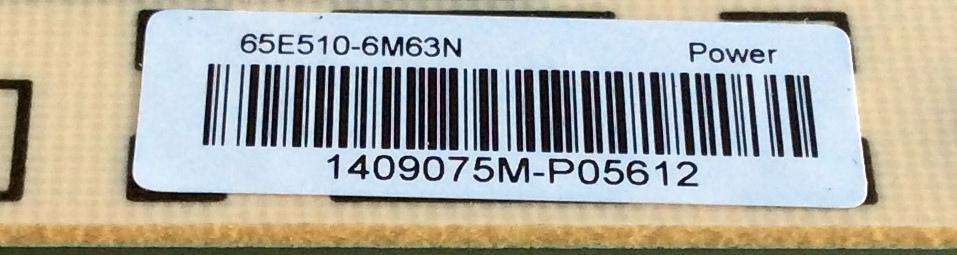 FUENTE DE PODER PARA TV LG / NUMERO DE PARTE 168P-P5F041-W1 / 5800-P5F041-W000 / P5F041 / 65E510-6M63N / PANEL V650HP1-LS6 REV.E2 / MODELOS 65LB5200-UA / 65LB5200-UA.CUSJLH - Imagen 3