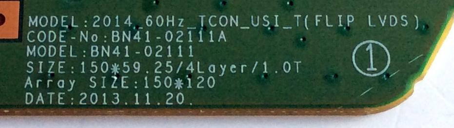 T-CON / SAMSUNG BN96-30156A / BN41-02111A / BN97-07969B / PANEL CY-GH032BGLVZH / MODELOS LH32DMDPLGA/ZA SS01 / LH32DMD - Imagen 3