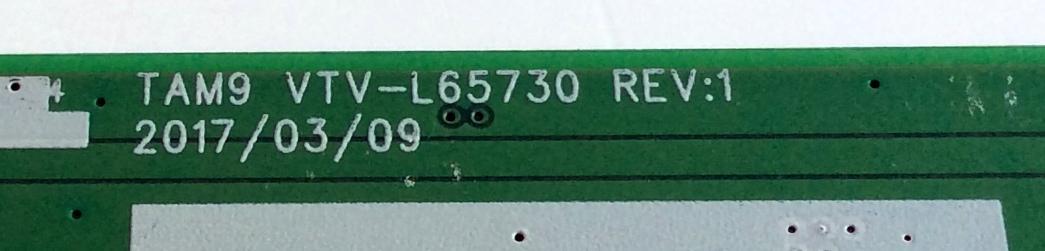 MAIN PARA TV TOSHIBA / NUMERO DE PARTE 631V0A00010 / TAM9 VTV-L65730 REV:1 / 691V0A00010 / REV:1E / PANEL K550WDRA / LSC550FN11 / DISPLAY ST6461D07-2 / MODELOS 55L711U18 / 55L711M18 - Imagen 4