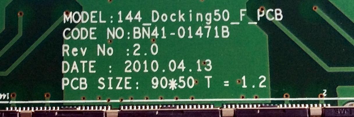 TARJETA INTERFACE / SAMSUNG BN96-14759B / BN41-01471B / PANEL T550FCE1-FS / MODELOS UN55C9000ZFXZA / UN55C9000SFXZA / UN55C9000SMXZB / UN55C9000SVXZA / UN55C9000ZFXZX / UA55C9000SRXSW / UE40C9005ZWXXE / UN46C9000ZVXZA - Imagen 3