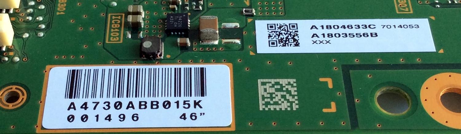 T-CON / SONY A-1804-633-C / A1804633C / A1804633B / 1-883-893-11 / A1804633D / PANEL LTY460HQ04 / MODELO KDL-46HX729 - Imagen 2