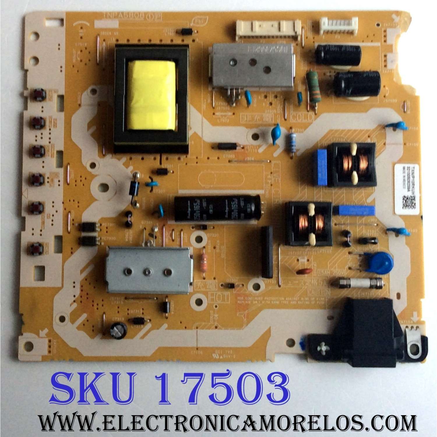 FUENTE DE PODER / PANASONIC TXN/P10RKUH / TNPA5808 / TXN / P10RKUH / MODELO ¨32¨