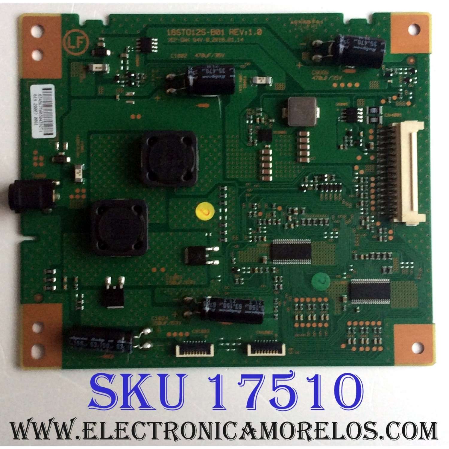 LED DRIVER / SONY 16ST012S-B01 / 834567TH / 16ST012S-B01 REV:1.0 / 834567TH0304392T1 / 019.20007.0081 / PANEL V490QWME04 / MODELO XBR-49X800D