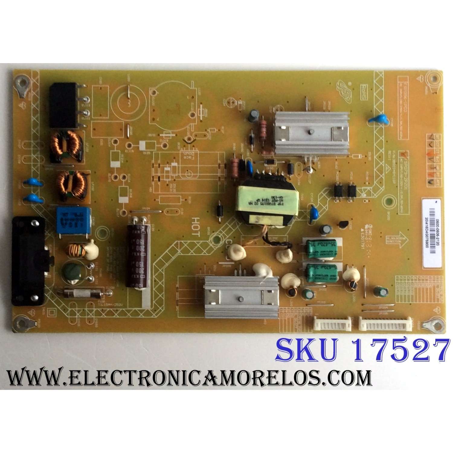 FUENTE DE PODER / JVC 0500-0505-2120 / FSP079-2PZ01 / 050005052120 / 3BS0348411GP / PANEL V390HJ1-LE6 Rev.C4 / MODELO EM39T TC1DED