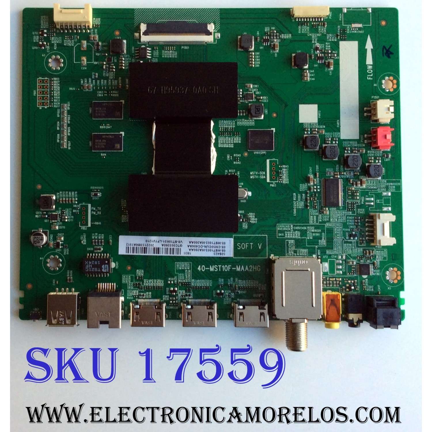 MAIN / TCL 08-CM50CUN-OC404AA / 40-MST10F-MAA2HG / V8-ST10K01-LF1V1210 / PANEL LVU500NDEL / MODELO 50S423