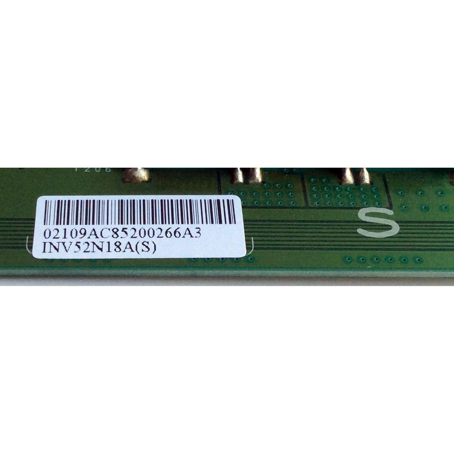 BACKLIGHT SLAVE / TOSHIBA LJ97-02109A / SSI520-18A01 / INV52N18A(S) / REV 0.3 / PANEL LTA520HE16 T02 / MODELOS 52XV645U / 52XV648U - Imagen 2