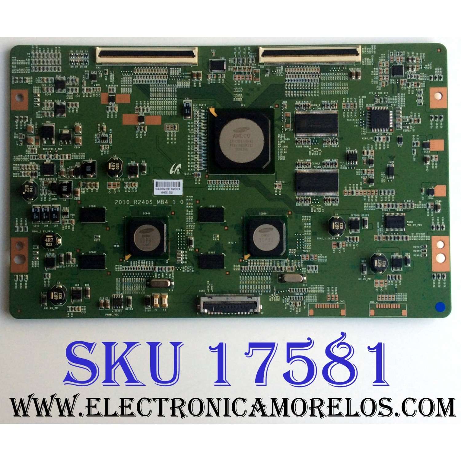 T-CON / SAMSUNG LJ94-03863B / BN41-01427D / 03863B / SUSTITUTAS LJ94-03359N / LJ94-03861A / LJ94-03510G / LJ94-03871C / BN81-04356A / BN81-04368A / BN81-04160A / PANEL T550FCE1-FS / MODELO UN55C9000ZFXZA / MAS PARTES SUSTITUTAS EN DESCRIPCION