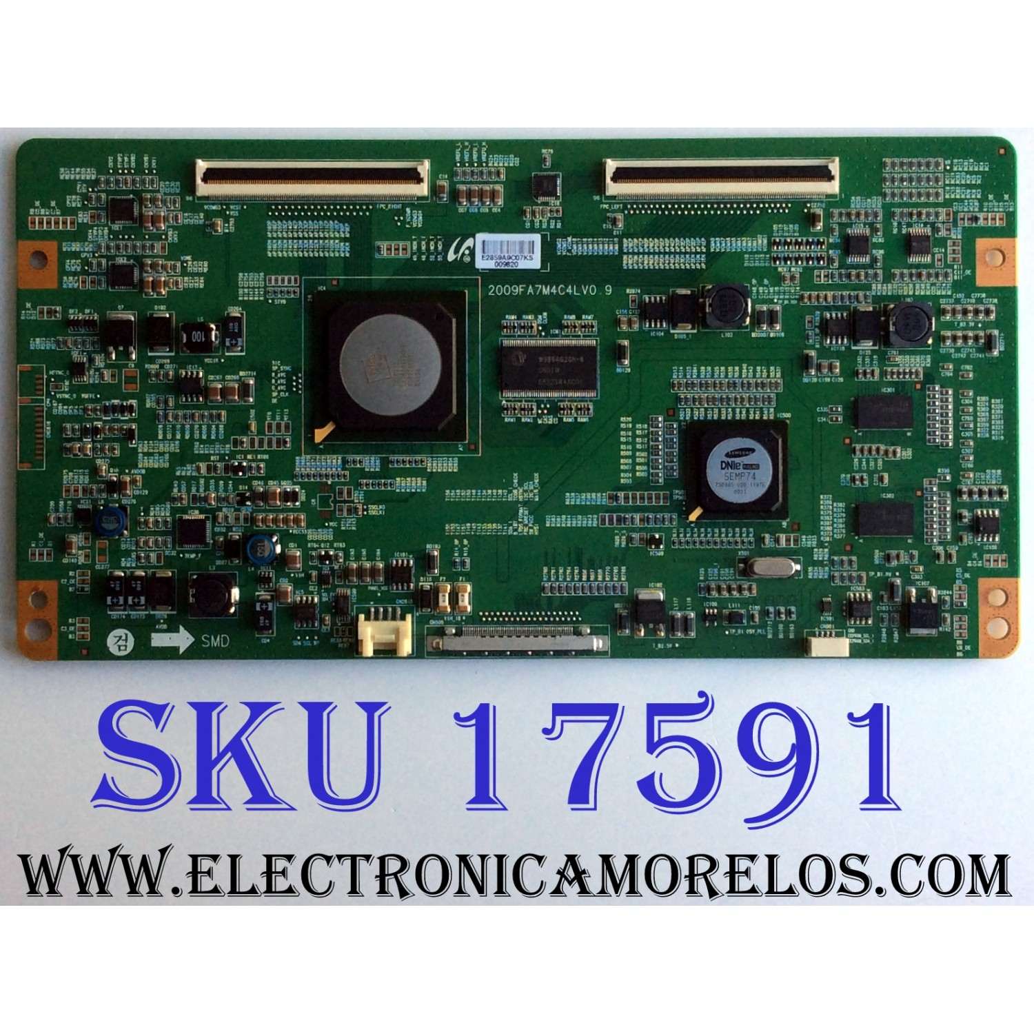 T-CON / SAMSUNG LJ94-02859A / 2009FA7M4C4LV0.9 / 2859A / SUSTITUTAS BN81-02362A / LJ94-02860A / LJ94-02852D / LJ94-02860B / LJ94-02859B / LJ94-02852F / LJ94-02852G / PANEL LTF400HF11-A01 / MODELO LN40B650T1FXZA / MAS PARTES SUSTITUTAS EN DECRIPCION