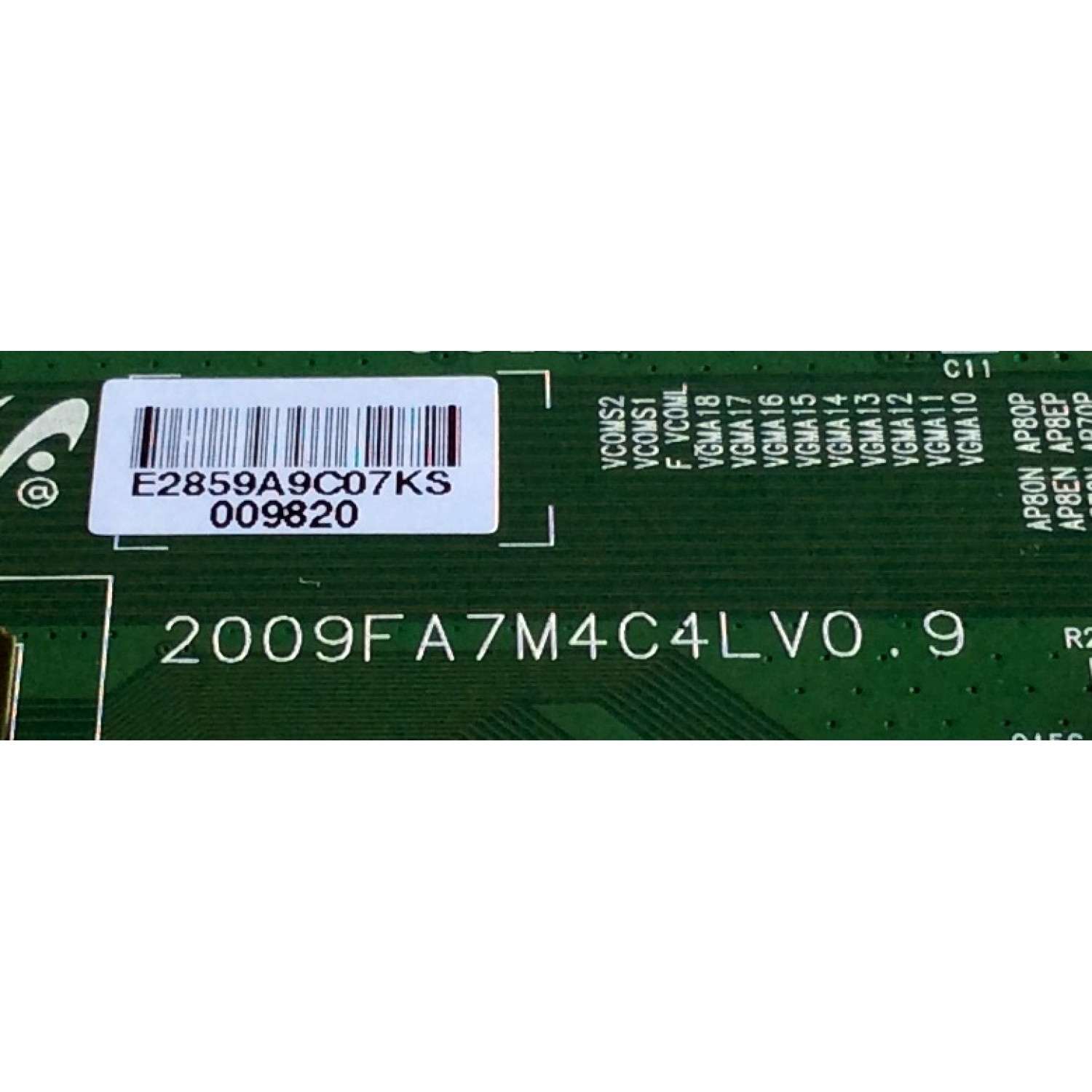 T-CON / SAMSUNG LJ94-02859A / 2009FA7M4C4LV0.9 / 2859A / SUSTITUTAS BN81-02362A / LJ94-02860A / LJ94-02852D / LJ94-02860B / LJ94-02859B / LJ94-02852F / LJ94-02852G / PANEL LTF400HF11-A01 / MODELO LN40B650T1FXZA / MAS PARTES SUSTITUTAS EN DECRIPCION - Imagen 2